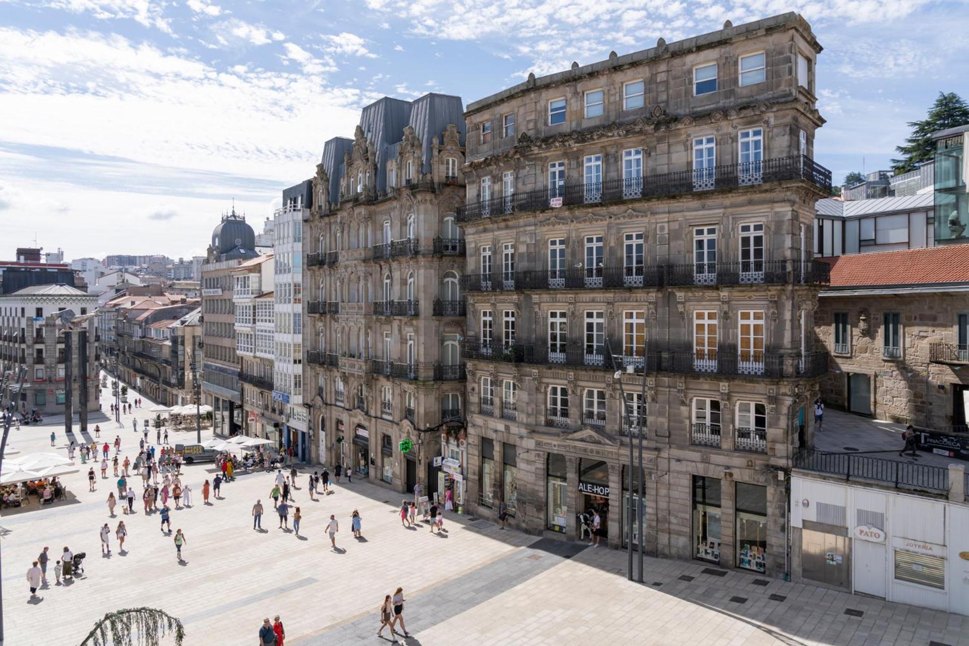 Hotel Alda Puerta Del Sol Vigo Ngoại thất bức ảnh